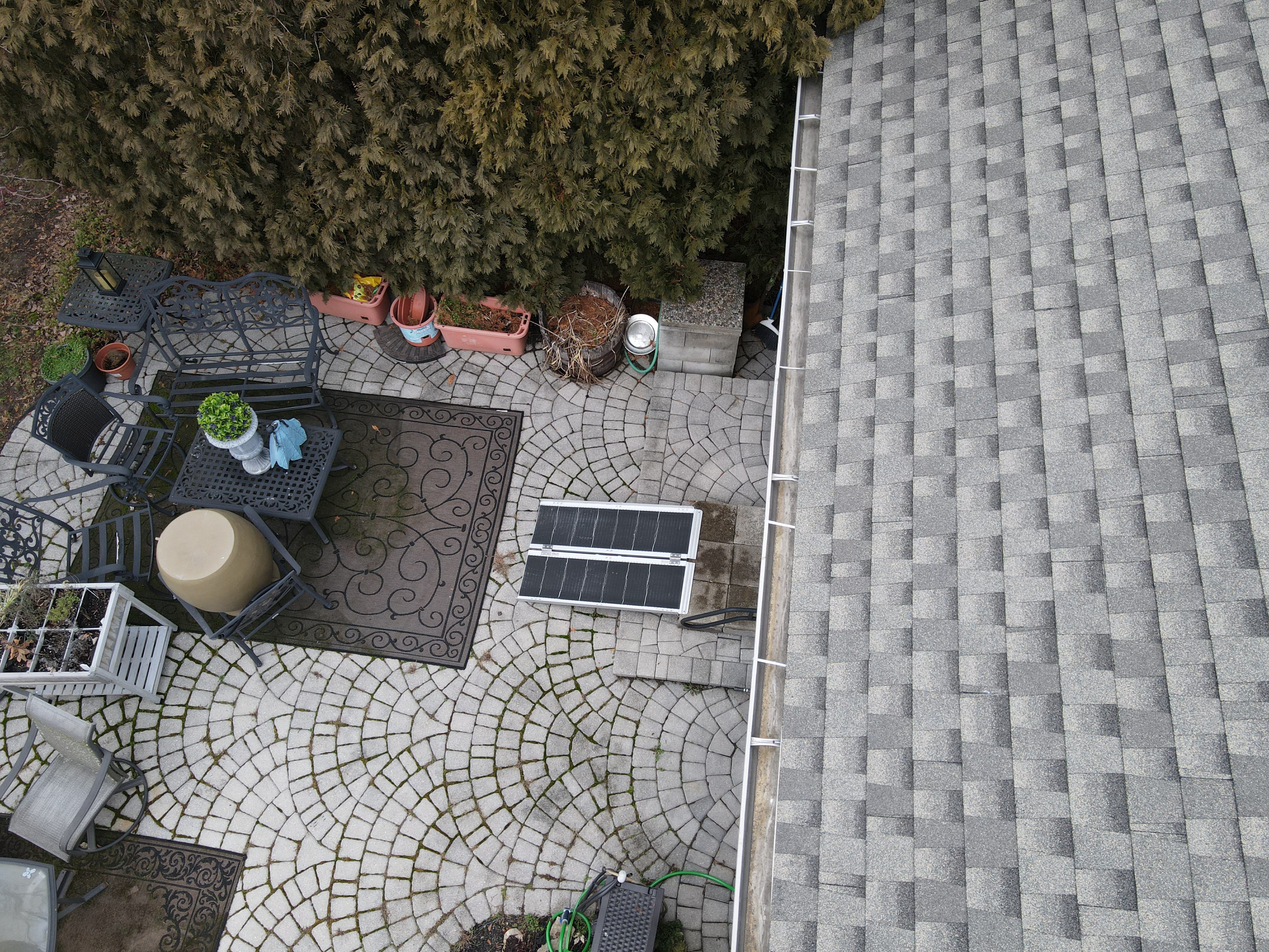 Roof installation team working on a Centerville, OH home