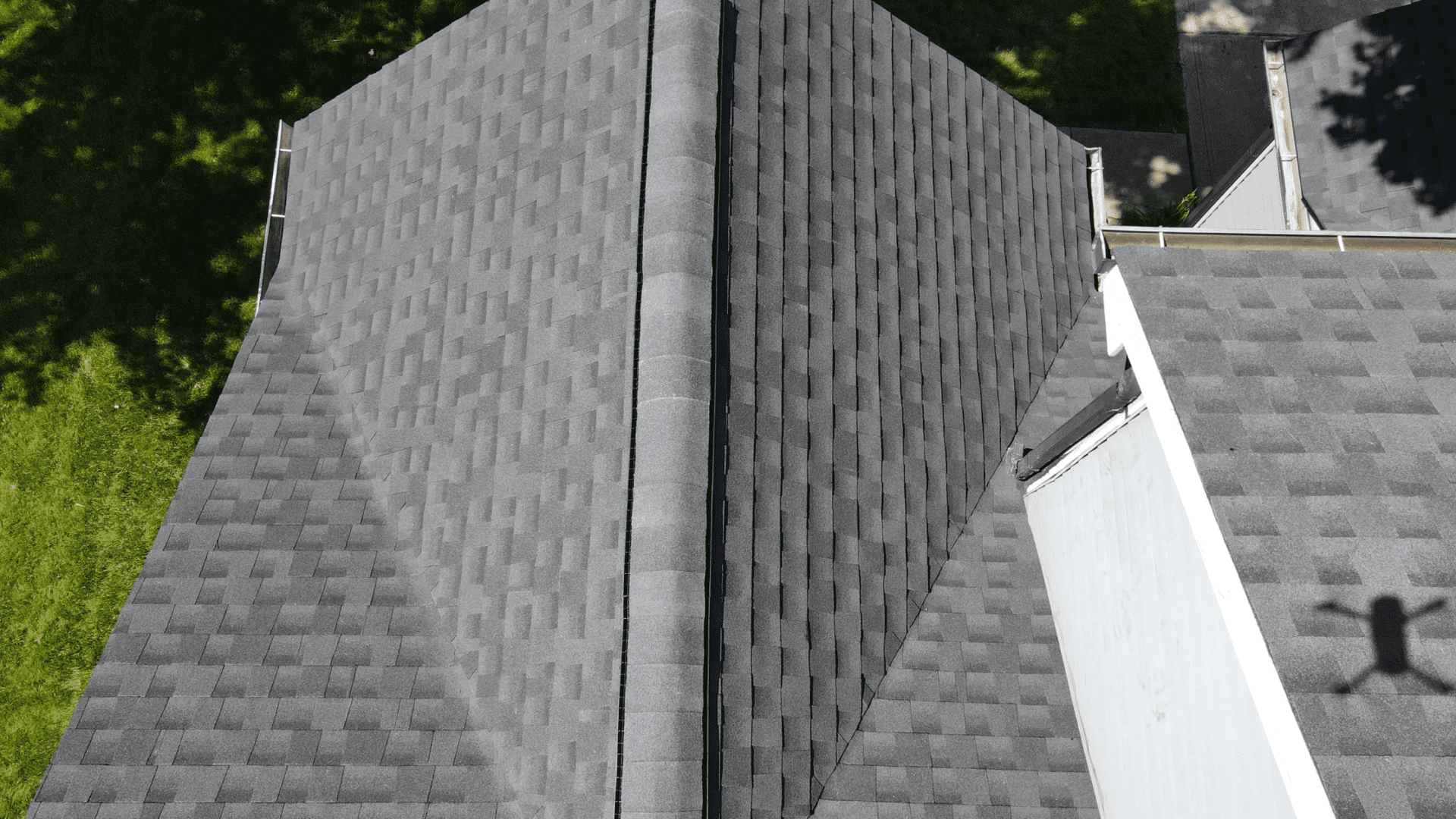 Valley of a Roof roof replacement contractors working on home in Kettering, OH