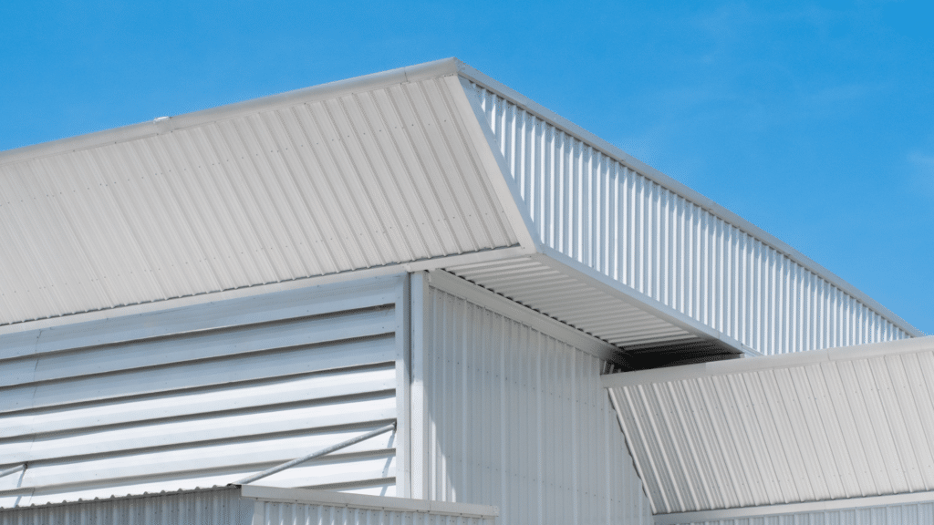 different layers of a commercial roof