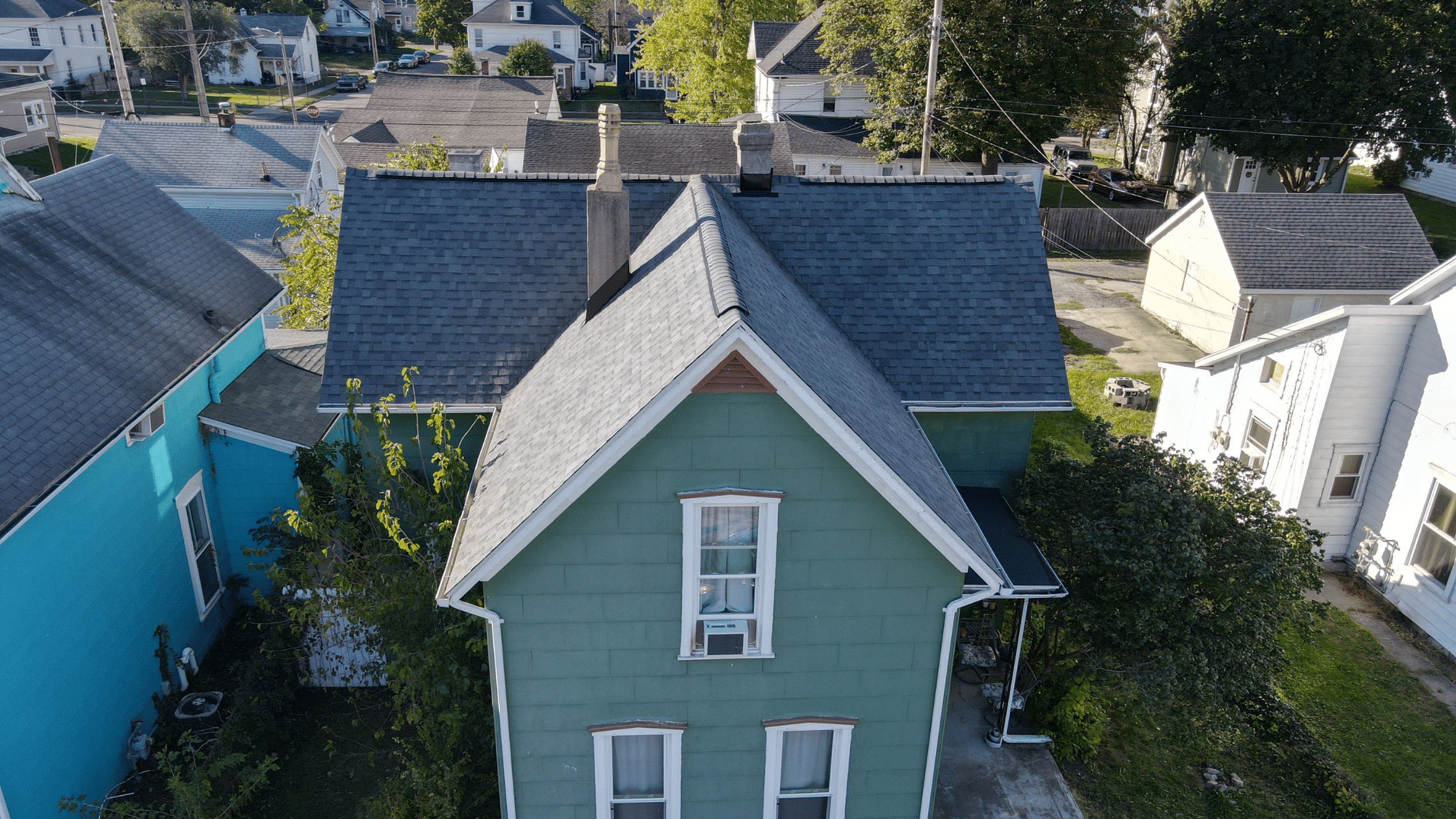 Roof replacement near me project completion