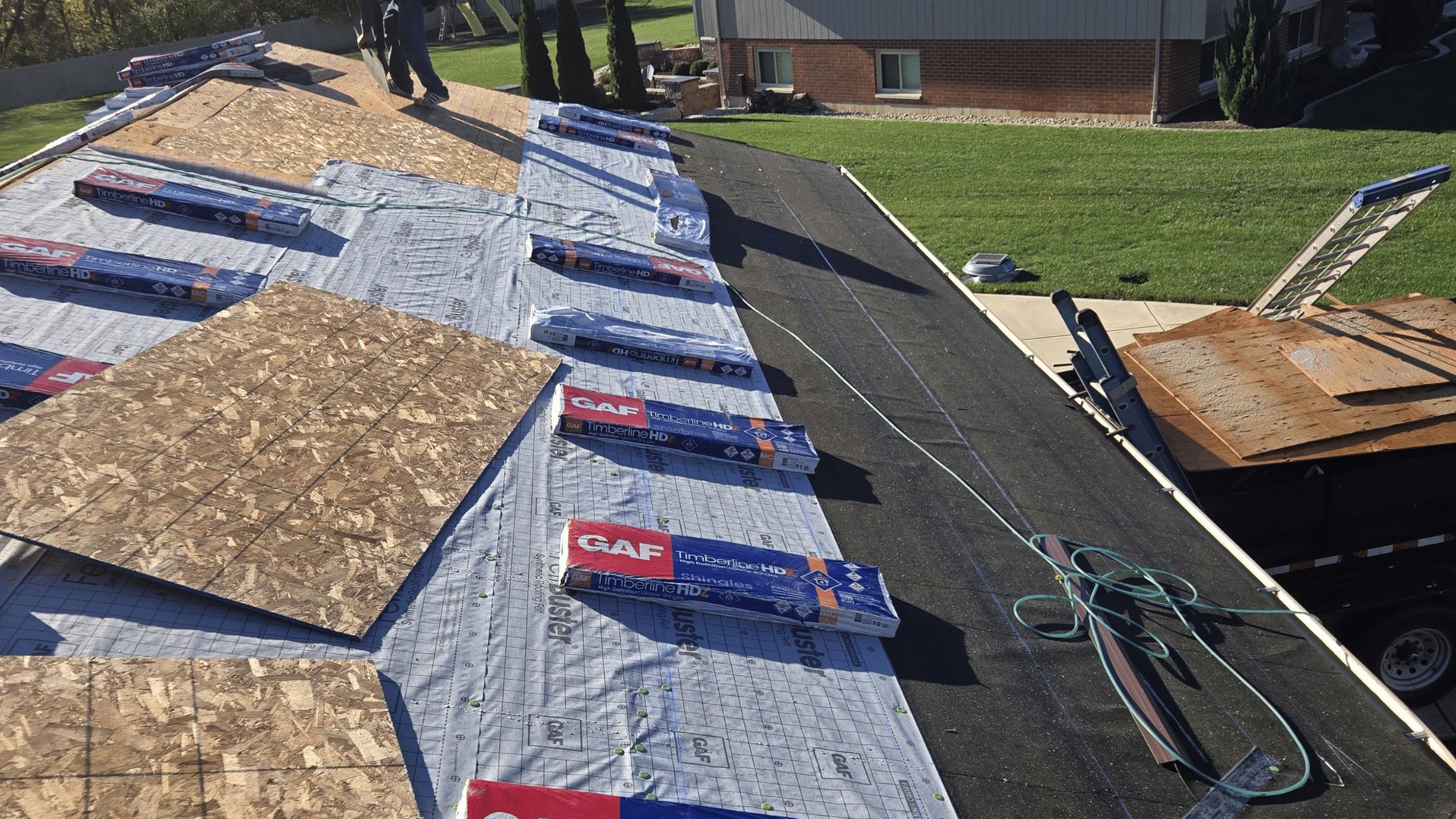 the best roofing tiles Residential roof replacement in Bellbrook neighborhood