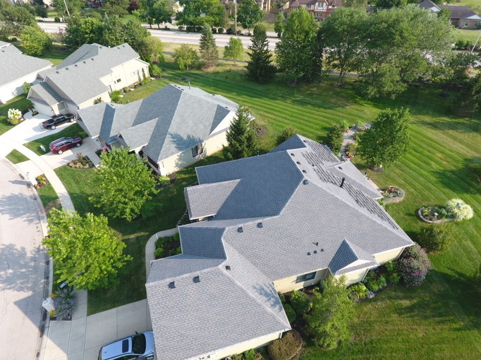 Residential roof replacement in Powell, OH using durable asphalt shingles