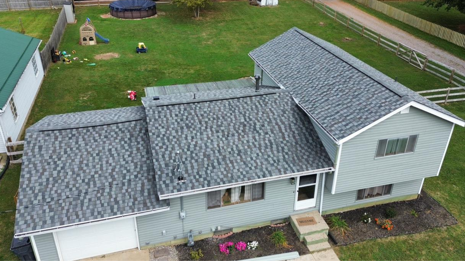 missing shingles repair