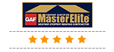 GAF Master Elite five-star review rating