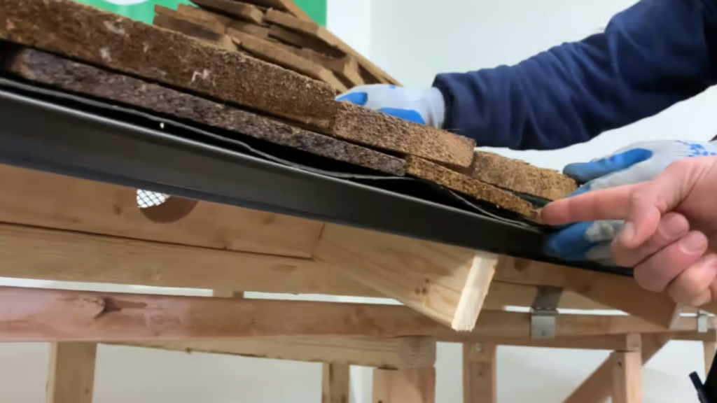 Wood Shake installation process
