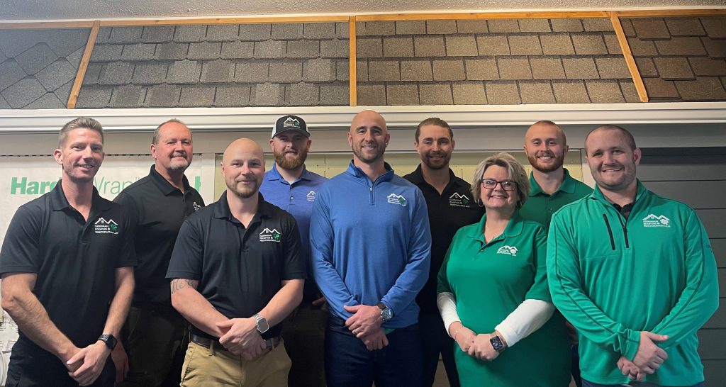 The Kerrigan Roofing and Restoration team
